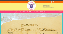 Desktop Screenshot of bocasparadisehotel.com